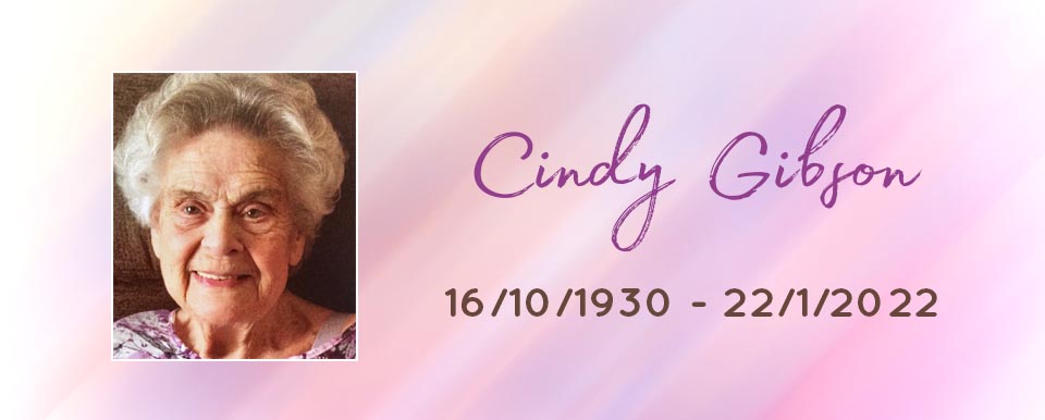 Tribute to Cindy Gibson