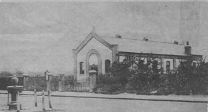 
		The original church on Welling Corner, where Woolworths and Barclays Bank now stand.
	